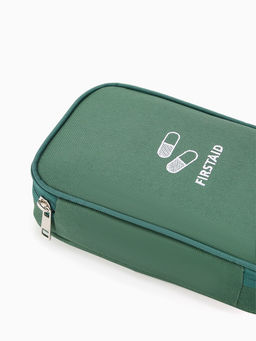 Косметичка-аптечка дорожная на молнии, Firstaid, зелёная - Simaland фото 2
