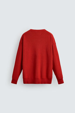 TEXTURED COTTON SWEATER - Zara фото 9