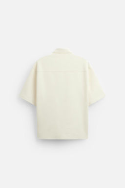 TEXTURED COMFORT OVERSHIRT - Zara фото 8