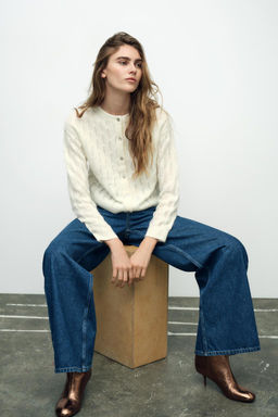 WAVY WOOL JACKET - Zara фото 2