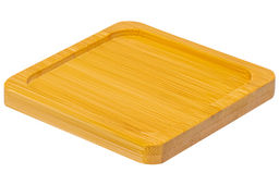 Банка д/сыпучих продуктов 300 мл 12*9*9,5 см Тропики с ложкой, откидной бамбуковой крышкой - Elan gallery фото 7