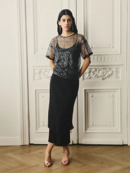 Топ из пайеток / Zarina