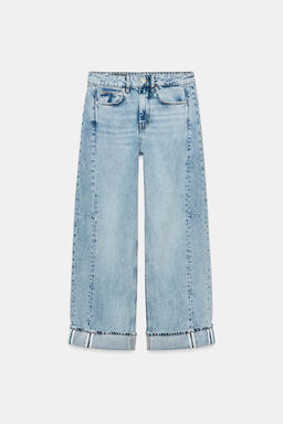 JEANS ZW COLLECTION RELAXED TIRO BAJO / Azul - Zara фото 7