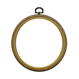 Gamma PHR-070 d 180 мм ( 7  ) пяльцы-рамка круглые пластик под дерево