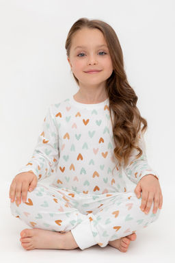 К 1561/конфетти из сердечек на сахаре пижама дет