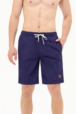 Мужские темно-синие морские шорты - U.s. polo assn фото 7