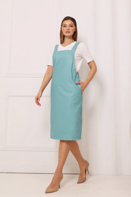 Сарафан из экокожи - Looklikecat фото 4