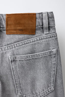 JEANS WIDE LEG / Gris - Zara фото 5