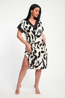 Ночная сорочка из вискозы Олеся экрю