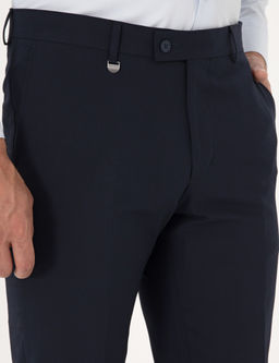 Lacivert Slim Fit Kuma_ Pantolon