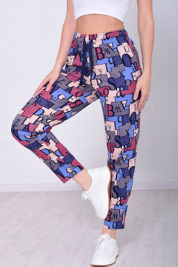 Брюки домашние женские 8-031д1 из хлопка - Новое кимоно фото 9