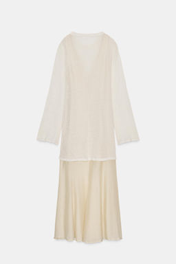 LONG COMBINED DRESS - Zara фото 6