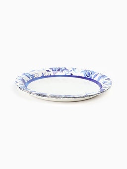 Цена за 2 шт. Тарелка одноразовая бумажная «Синие Узоры», 17 см, 6 шт