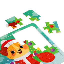 Пазлы 4 в 1 Медвежонок и друзья, 4, 6, 9, 12 элементов - Puzzle time фото 8