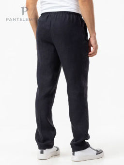 Мужские брюки льняные - Pantelemone фото 4