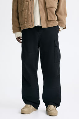 Pantal?n cargo de algod?n Relaxed Fit - H&m фото 6