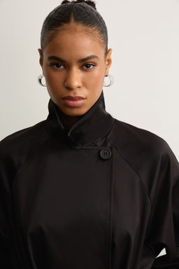 Тренч двубортный с поясом - Mollis фото 6