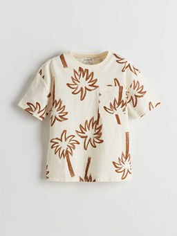 Resort Yaka Bask?l? Erkek ?ocuk Ti??rt