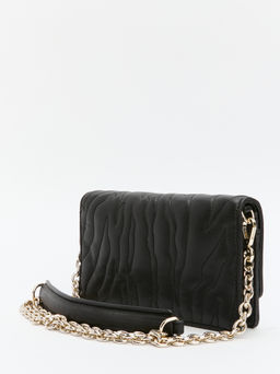 Клатч JUST CAVALLI QUILTED ZEBRA Артикул 4107691, черный  фото 4