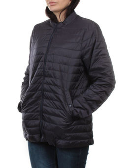 K-622 INK BLUE Куртка демисезонная стеганая женская (70 гр. холлофайбер) - Фабричный китай фото 5