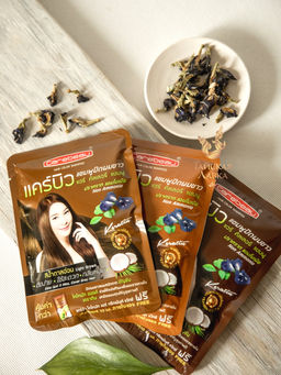 Шампунь Оттеночный с Кератином и Клиторией CAREBEAU (Каштановый)
30 мл  фото 2