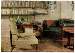Открытка Музей-усадьба Ясная Поляна. Кабинет Л.Н.Толстого с 1902 по 1910 года
