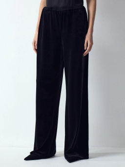 ЕМКА / Брюки широкого кроя из бархата - Emka фото 3