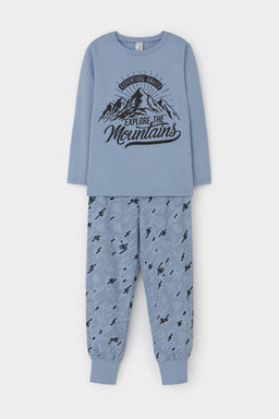 К 1606/голубой туман,быстрее ветра пижама дет