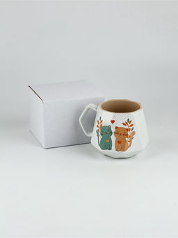 Кружка керамическая Котики, 350 мл - Дорого внимание фото 5