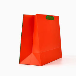 Пакет подарочный новогодний ламинированный С Новым годом, глиттер, ML 27 х 23 х 11.5 см - Дарите счастье фото 4