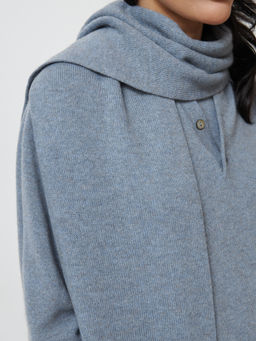 Шарф из кашемира 03034 океан