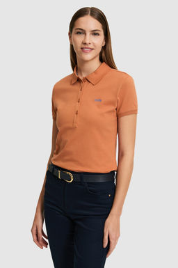 Kad_n G_l Polo Yaka Basic Ti__rt