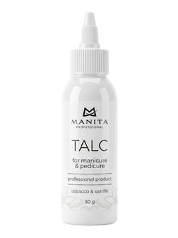 Manita Professional Тальк для маникюра и педикюра / Tobacco & Vanille, 30 г