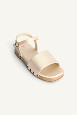 SANDALIA TACHAS LIMITED EDITION / Blanco Crudo - Zara фото 6
