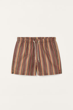 STRIPED LIMITED EDITION MID-LENGTH SWIMMING TRUNKS - Zara фото 3