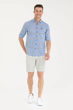 U. S. Polo Assn Мужские темно-синие тканые шорты - U.s. polo assn фото 15