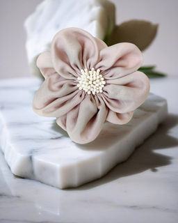 Бант для волос на резинке