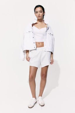 Top cropped de tirantes - H&m фото 3