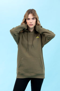 U. S. Polo Assn Базовый свитшот цвета хаки с капюшоном (унисекс) - U.s. polo assn фото 18