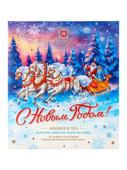 Чай Новогодняя ночь ассорти (голубой), 72 г - Simaland фото 2