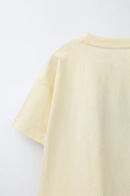 CAMISETA ESTAMPADO GRAFFITI / Amarillo - Zara фото 4