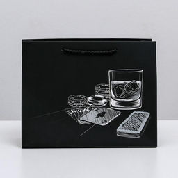 Цена за 2 шт. Пакет подарочный ламинированный, упаковка, Hobby, MS 23 х 18 х 10 см