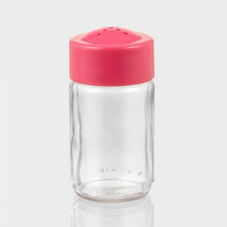 Солонка «Соль и Перец», 70 мл, 4×8 см, стекло, розовая