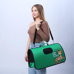 Сумка - переноска раскладная, каркасная Это моя карета 52x22x29 см - Пушистое счастье фото 9