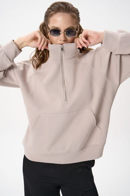 Свитшот Деми (бежевый) - Эльза фото 15