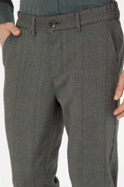 Мужские темно-синие брюки из плотной ткани - U.s. polo assn фото 6