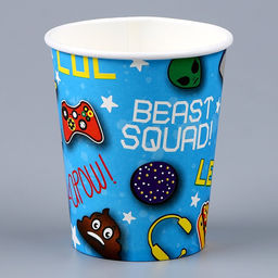 Цена за 2 шт. Стакан бумажный одноразовый «День рождения», в наборе 6 шт.