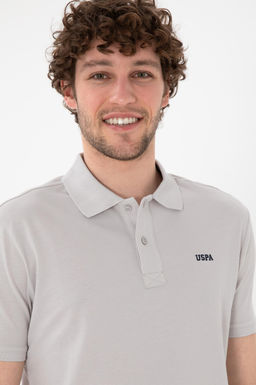 Erkek A__k Gri Basic Ti__rt Sepette S_rpriz _ndirim - U.s. polo assn фото 3