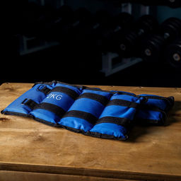 Утяжелители ONLYTOP, 2 шт. × 2 кг, цвет синий