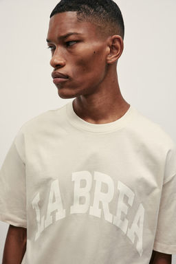 Camiseta con motivo estampado Loose Fit - H&m фото 3